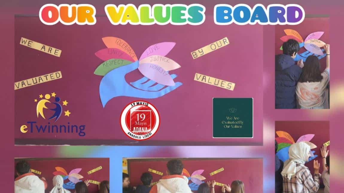 We are evaluated by our values